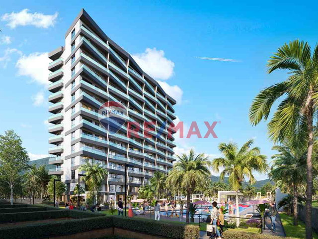 ANTALYA'NIN KALBİNDE, PARK ROYAL RESIDENCES PROJESİ (ALTINOVA/GÖKSU/KEPEZ) 1+1 SATILIK BAHÇE KATI