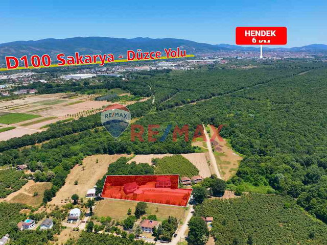 HENDEK UZUNCAORMAN 5DÖNÜM ARSA SATILIK VILLA VE DUBLEKS DAIRELER