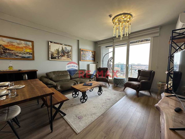 REMAX HEDEF AVENUE AVM DE EŞYALI DENİZ VE GÖL MANZARALI 1+1