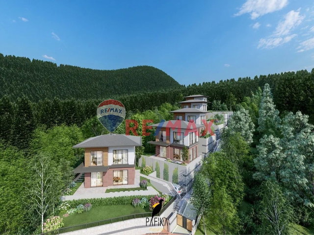 BEYKOZ ÇAVUŞBAŞINDA YENI VILLA SITESINDE SATILIK SIFIR VILLALAR