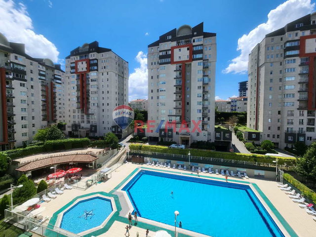 VALİDESUYU KONUTLARINDA HAVUZ CEPHELİ  HARİKA ŞEREFİYELİ SATILIK 3+1 DAİRE