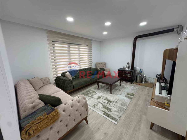 DOĞA İLE  BAŞ BAŞA ULTRA LÜX EŞYALI MÜSTAKİL 2+1 KIŞ BAHÇELİ