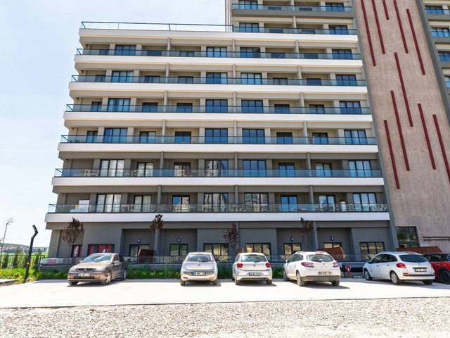 BORDO YAŞAM SITESI KIRALIK 1+1 DAIRE