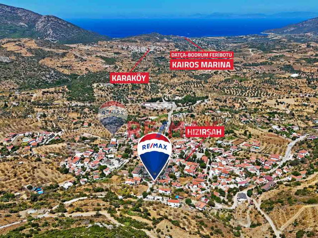 DATÇA HIZIRŞAH MAHALLESİ'NDE SATILIK 2+1 BAHÇELİ MÜSTAKİL EV