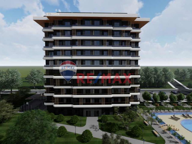 ALANYA AVSALLAR AKDAM'DA PROJEDEN SATILIK 1+1 DAİRELER