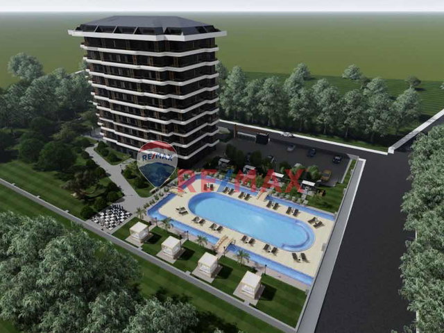 ALANYA AVSALLAR AKDAM'DA PROJEDEN SATILIK 1+1 DAİRELER