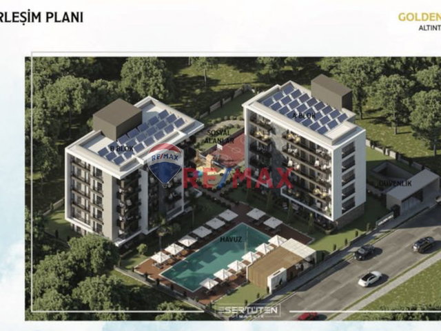 ALTINTAŞ GOLDEN HİLL’DE  2+1 SIFIR DAİRE