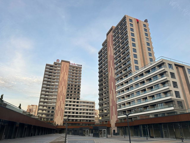 BORDO YAŞAM'DA SIFIR KİRALIK 1+1  DAİRE