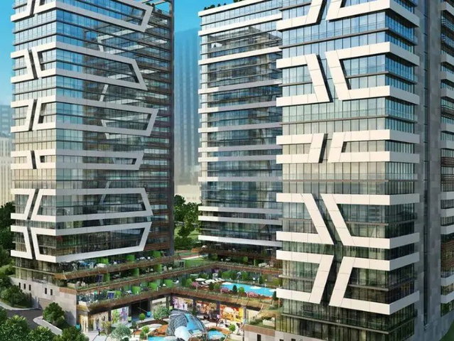 BROOKLYN PARK'TA 155 M2 13.KAT. 3 CEPHELI PANORAMIK MANZARALI BÜYÜK 3+1 SATILIK