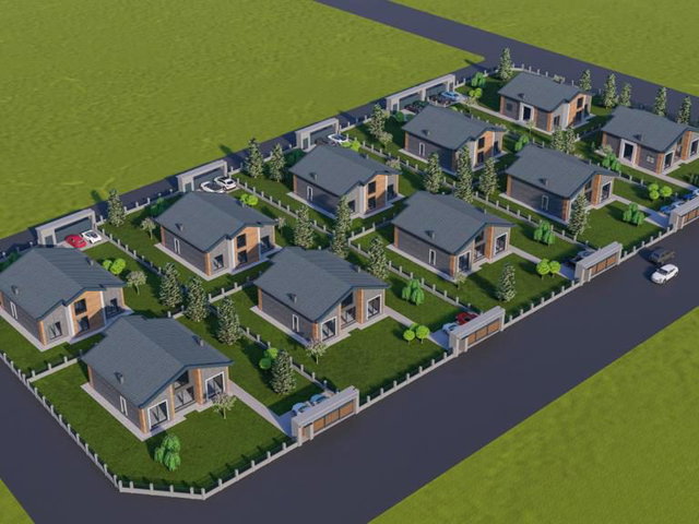 PERLA HAYAT GOLDAY VİLLALARI ULTRA LÜKS 6+1 GÖLBAŞI HACILAR