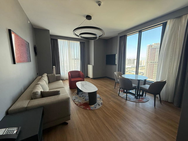 NIDYA TOWER SHERATON RESIDENCE'TA LÜKS EŞYALI SATILIK 1+1 DAIRE