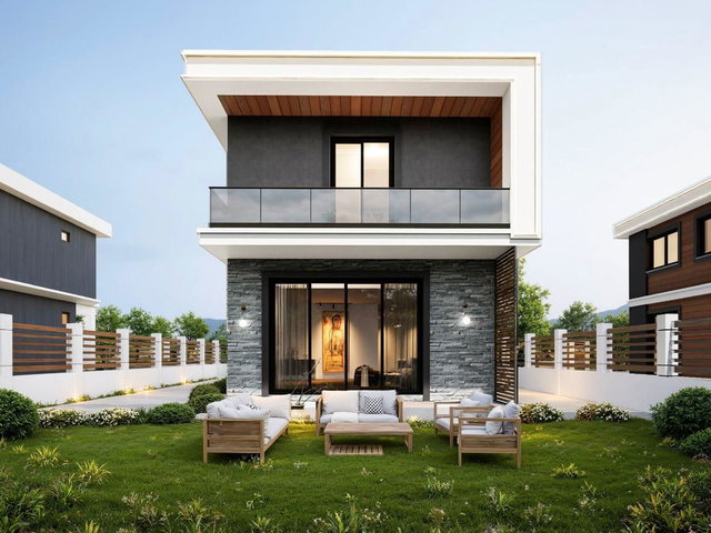 ÖZEL TASARIM LOFT KORU VIP | YAPIM AŞAMASINDA 3+1 LÜKS VILLA