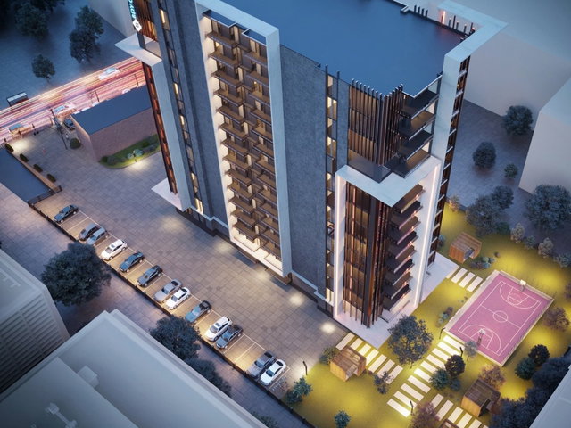 ANADOLU BLV. ÜZERİNDEKİ PROJEDE SATILIK 1+1 (%50PEŞİN-6 AY VADE)