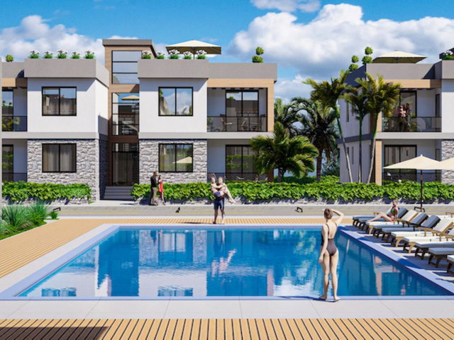 KENDI TERASINIZDA AKDENIZ KEYFI: GIRNE ESENTEPE'DE DOĞAYLA IÇ IÇE ÖZEL TERASLI 2+1 PENTHOUSE DAIRE