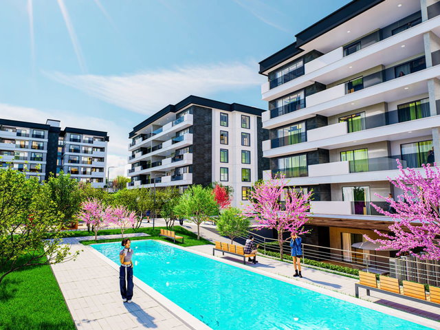 YAŞAMKENT SATILIK YATAY MIMARI PEYZAJ MANZ.3 BANYO SIFIR 4+1
