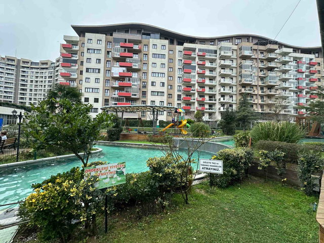 SINPAŞ LIVA TURKUAZ SATILIK 1+1 DAIRE PEYZAJ MANZARA TADILATLI