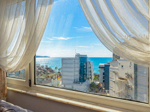 ARAPSUYU’NDA FULL DENİZ MANZARALI 3+1 SATILIK DAİRE DENİZE 150 M