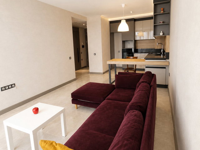 LÜKS RESIDANSDA SATILIK EŞYALI 1+1 DAIRE/OFİS