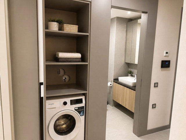 LÜKS RESIDANSDA SATILIK EŞYALI 1+1 DAIRE/OFİS