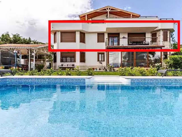 DENIZ MANZARALI, ÖZEL HAVUZLU, FULL EŞYALI LÜKS YAŞAM!