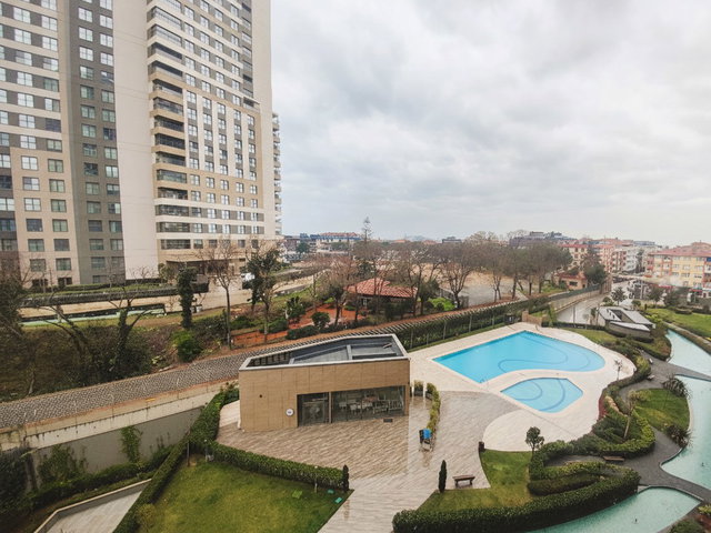 NİDAPARK KÜÇÜKYALI KINALI ETABINDA - 3 CEPHESİ AÇIK 3+1 HAVUZ, ŞEHIR, PEYZAJ MANZARALI