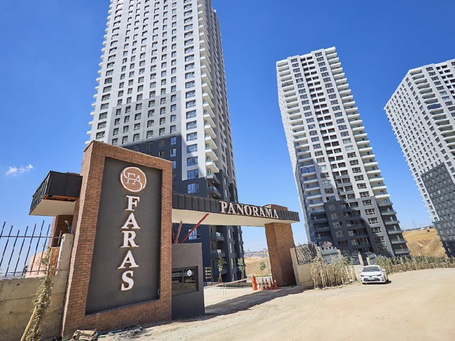 FARAS PANORAMA MÜKEMMEL CEPHEDE KİRALIK CAMBALKONLU 4,5+1