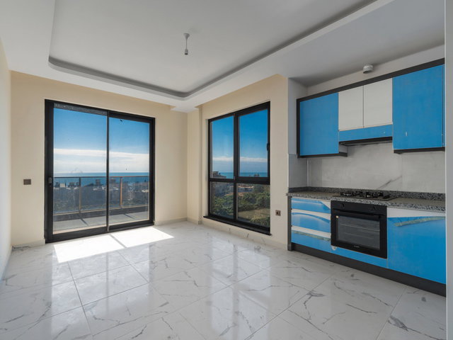 ALANYA DINEK MH DENIZ MANZARALI SIFIR 1+1 SATILIK DAIRE