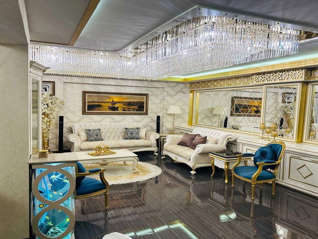 DELTA WHITE GOLD SİTESİNDE FULL EŞYALI, İÇİ YAPILI GENİŞ 4+1 DAİRE
