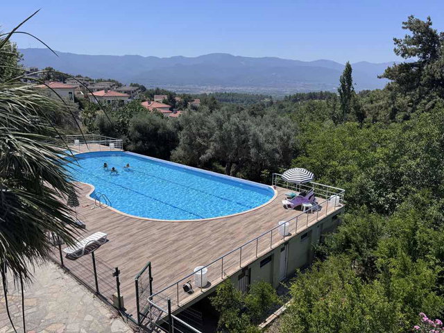 SOĞUCAK DAĞCILAR SITESINDE KÖŞEBAŞI DENIZ MANZARALI 3+1 VILLA