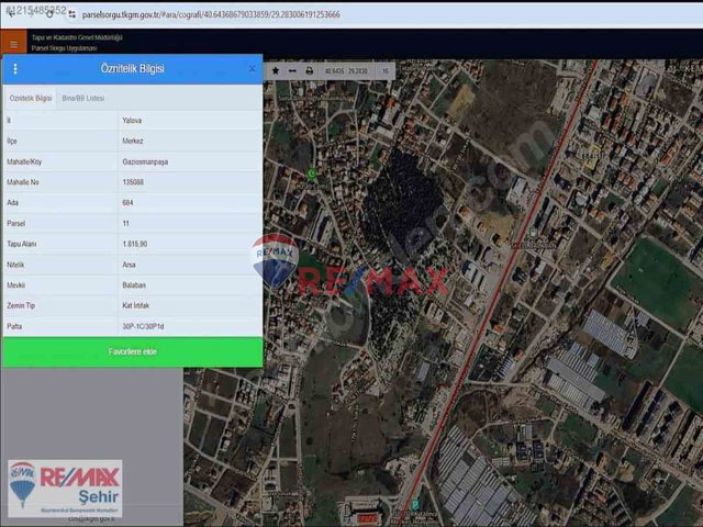 YALOVA MERKEZ GOP. MAH. MİMOZA PARK SİTESİNDE SATILIK 2+1 DAİRE