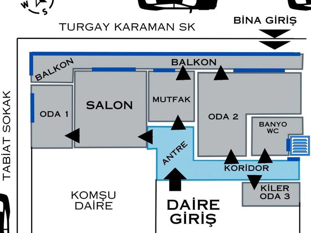 PENDİK FEVZİ ÇAKMAK’DA YATIRIMLIK 2+1 ÖNÜ AÇIK GENİŞ BALKON KAYNARCA BÖLGE PARKI KARŞISI DAİRE