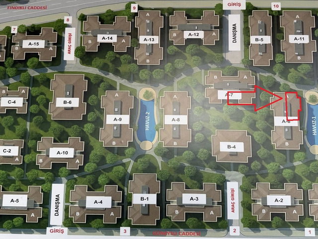İZMİT ALİKAHYA MAH. KAVANİUM 833 SİTESİ İSKANLI BOŞ İÇİ SIFIR SATILIK 3+1 DAİRE