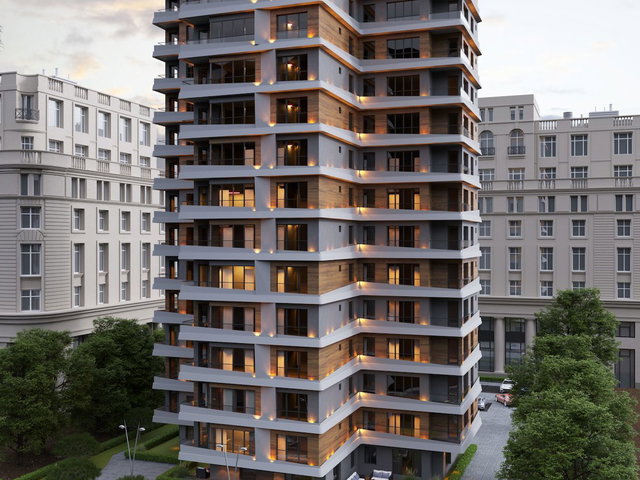 GÖZTEPE PAVİLİON GARDEN DD1 TEKNOLOJİSİNDEKİ TEK BİNA