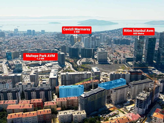 MALTEPE ESENKENT METRO YANI SİTE İÇİ SIFIR SATILIK 3+1 DAİRE
