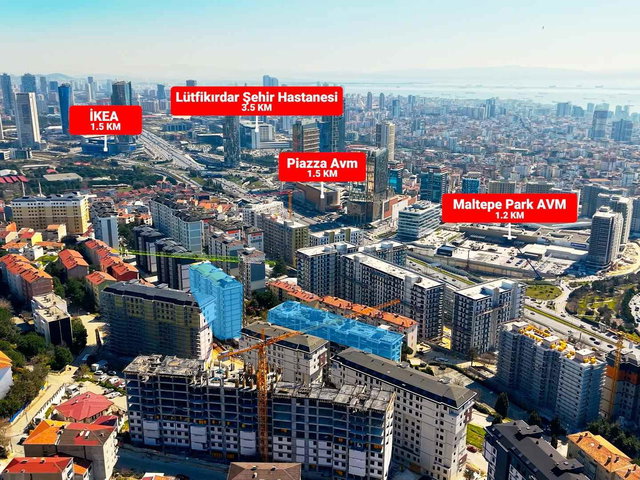 MALTEPE ESENKENT METRO YANI SİTE İÇİ SIFIR SATILIK 3+1 DAİRE