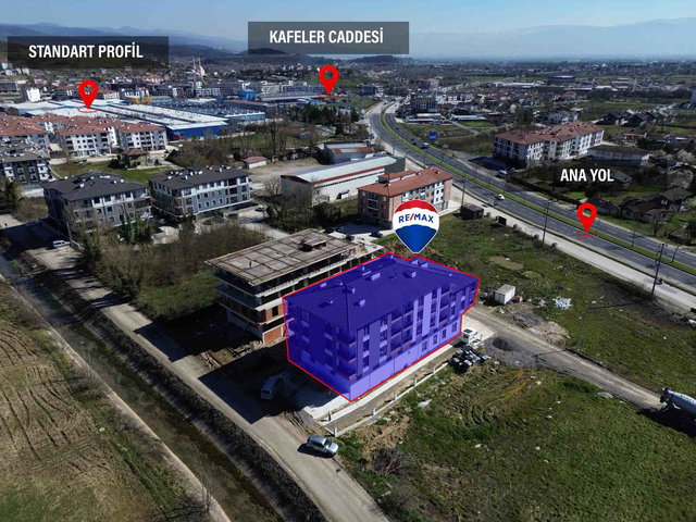 DÜZCE REMAX-DIA DAN  KONURALP TE 1+1 DAİRELER