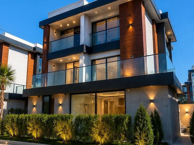 SİTE İÇERİSİNDE ÖZEL HAVUZLU BAHÇELI MÜSTAKIL 4 + 2 SATILIK VILLA