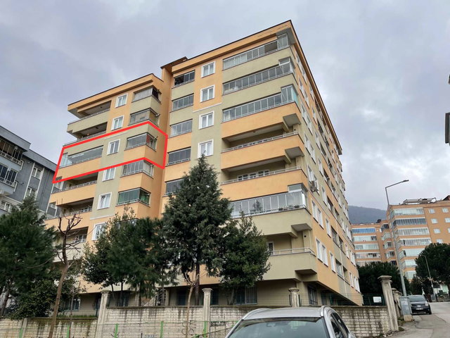 BAĞLARALTI MH. 3+1 SATILIK DAİRE - 3 BALKONLU - ŞEHİR MANZARALI