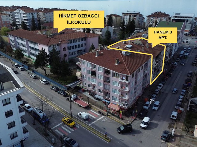 REMAXFREKANS'TAN İZNIK YOLU SATILIK 3+1 EŞYALI ARA KAT DAIRE.