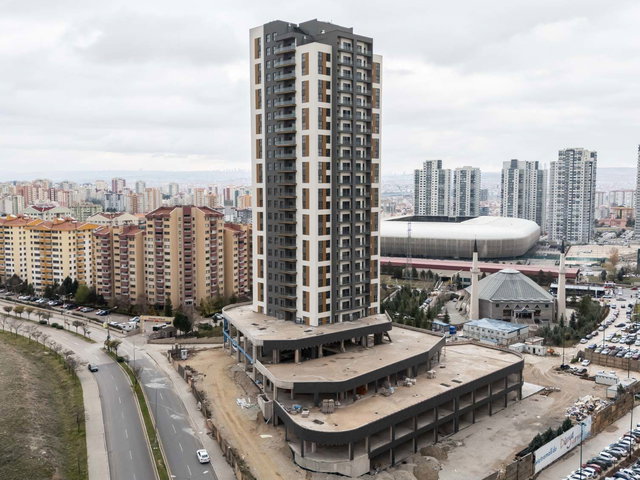 METROMALL TERAS PROJESINDE KÖŞE DAIRE