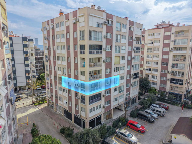 BAYRAKLI ADALET MAHALLESI HÜROL SITESINDE SATILIK 3+1 DAIRE