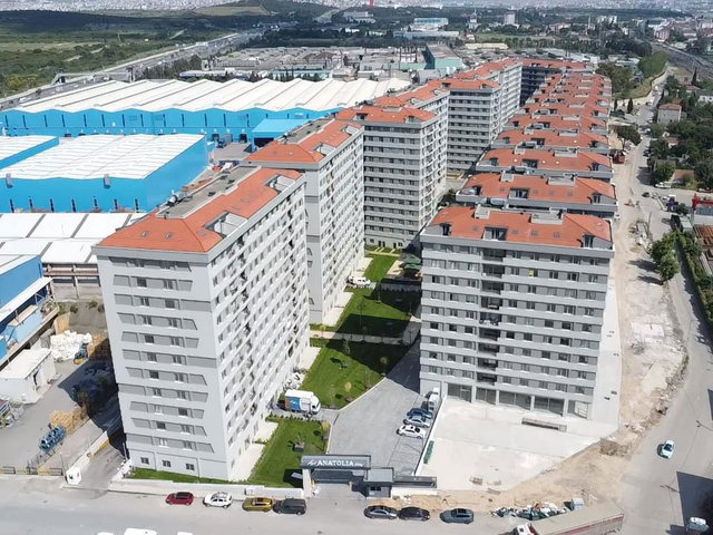 ŞEHRİYAZ BEŞEVLER ANATOLİA CİTY'DE 2+1 AMERIKAN MUTFAK KİRALIK DAİRE