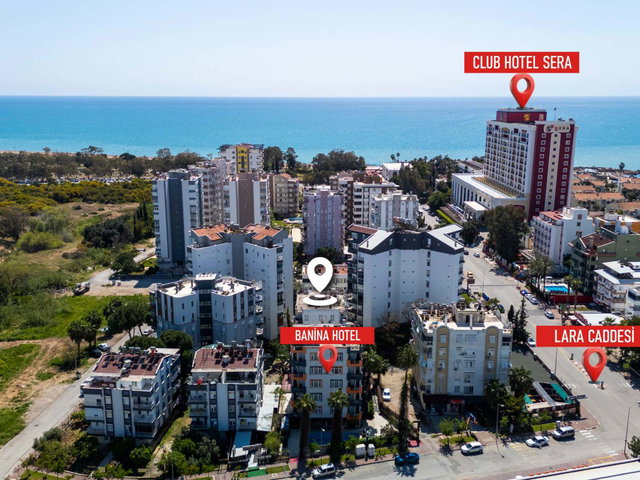 LARA CADDESİ ÜZERİNDE, DENİZE 440M, FULL EŞYALI & MASRAFSIZ