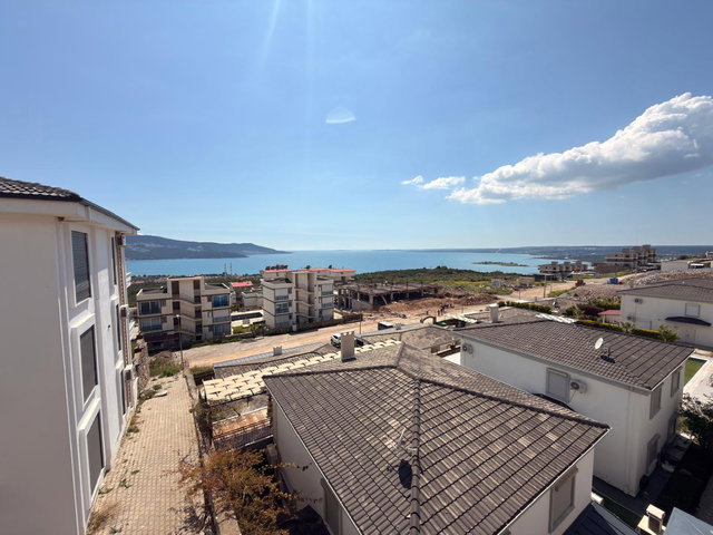 DIDIM AKBÜK HORIZON LIFE SITESI DENİZ MANZARALI  BAHÇELI 1 + 1