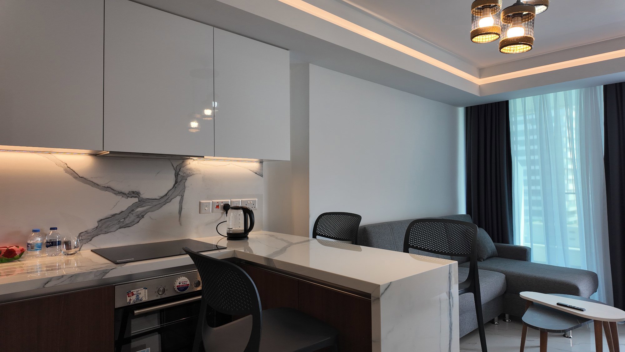 GRAND SAPPHİRE RESORT, 1+1 SIFIR BİR DAİRE