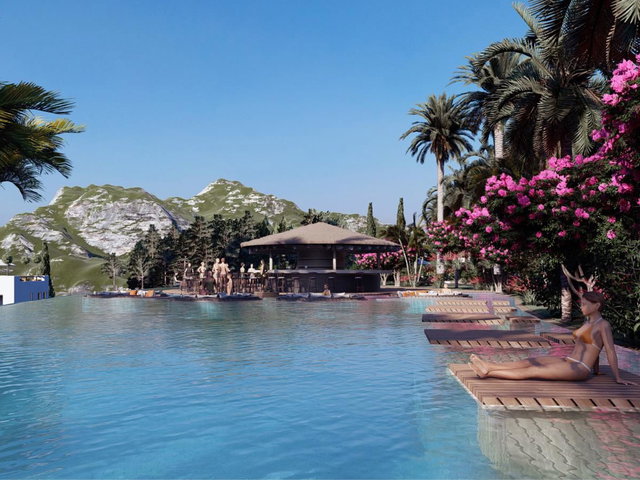 REMAX ÇARŞIDAN BAHAMAS HOMES 1+0 SATILIK BAHÇE KATI