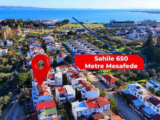 RE/MAX İNCİ'DEN EDREMİT GÜRE'DE SATILIK BAHÇELİ VİLLA