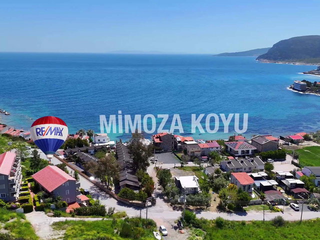 MİMOZA KOYU'NA 100M MESAFEDE EŞYALI BAHÇELİ DUBLEKS