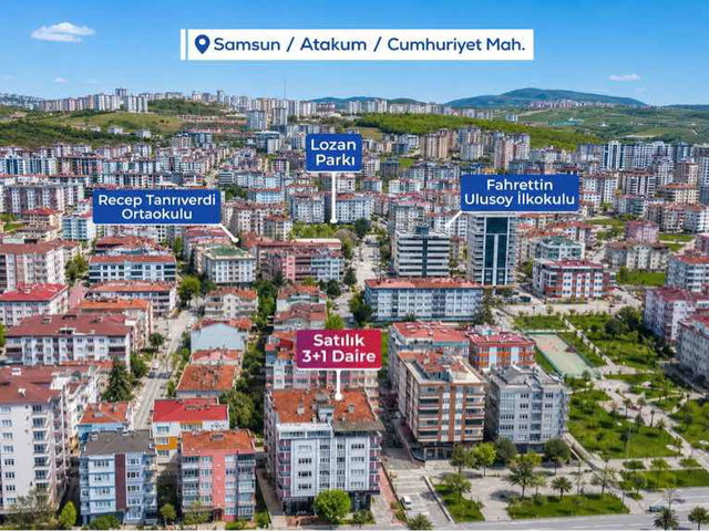REMAX SERHAT/ATATÜRK BLV. CEPHE KONUM/SATILIK 3+1 DAİRE