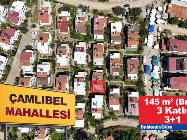 REMAX MİD'DEN GÜRE’DE DENİZ MANZARALI SİTE İÇİ TRİPLEKS VİLLA